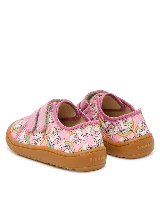 Froddo Тапочки Froddo Barefoot Canvas G1700440-12 S Рожевий