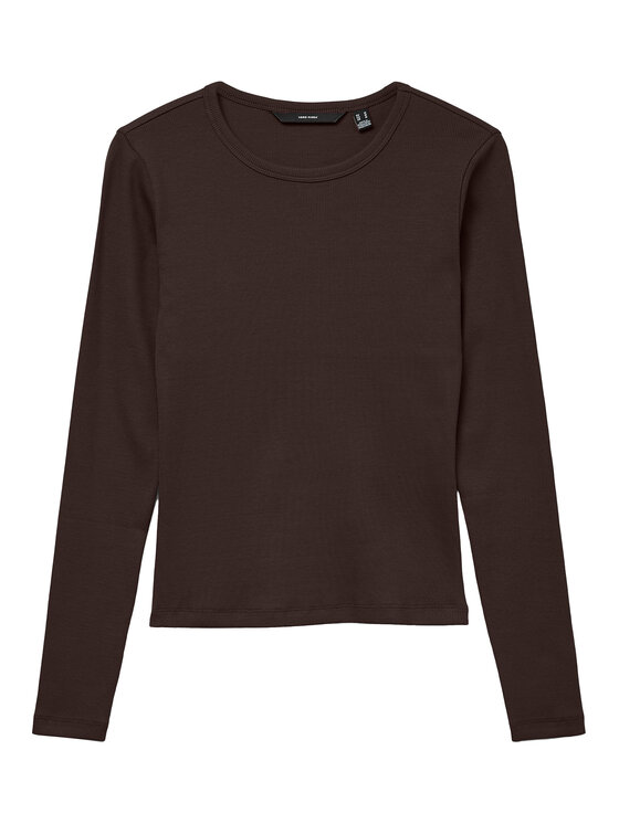 Vero Moda Vero Moda Τοπ Chloe 10306897 Καφέ Slim Fit