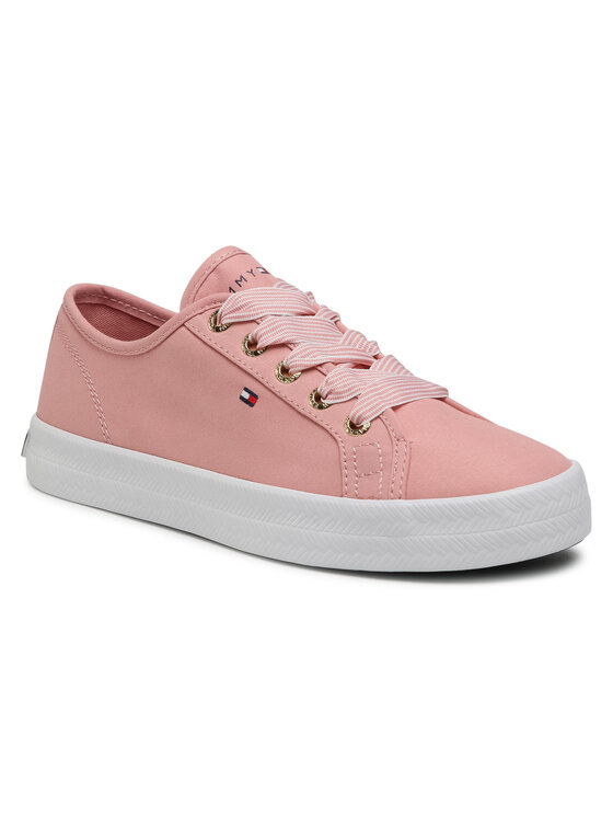 Tommy Hilfiger Tenisky Tommy Hilfiger Essential Nautical Sneaker FW0FW04848 Růžová