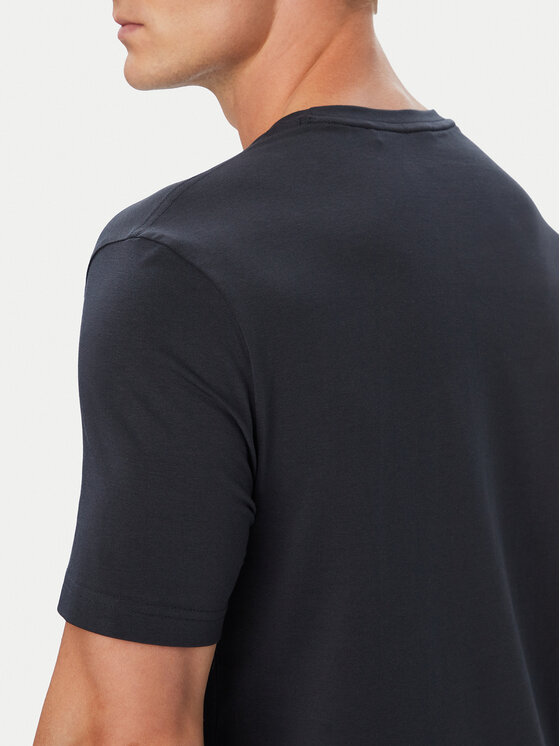 BOSS BOSS Camiseta Network Flag 50566853 Azul marino Regular Fit