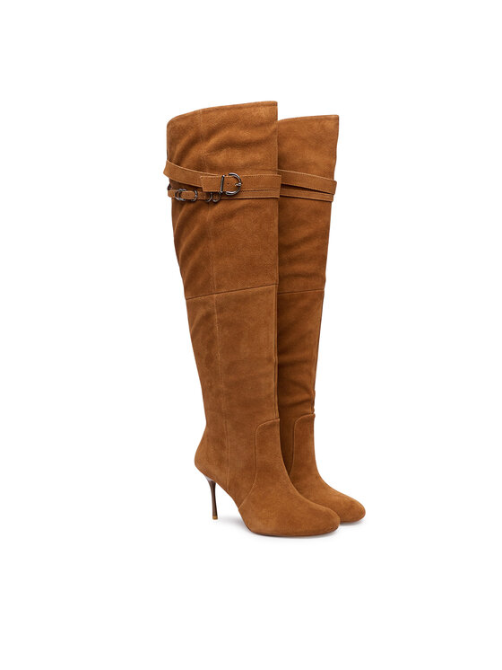 PINKO Чоботи PINKO Polly 02 SD0281 P002 Коричневий