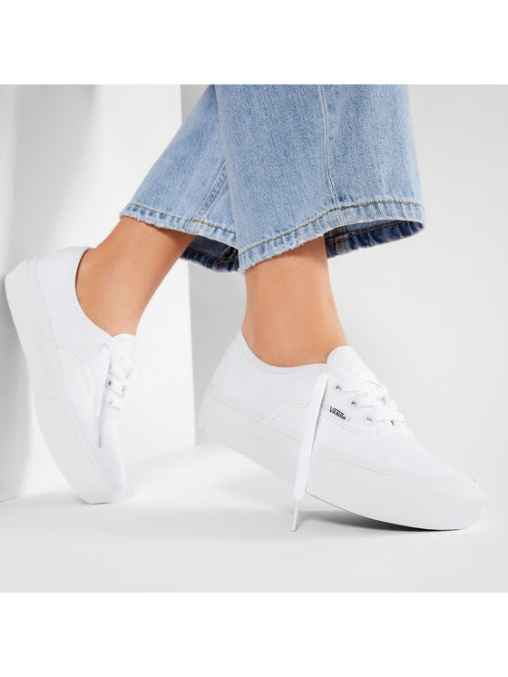 Vans Teniszcipő Vans Authentic Platfor VN0A3AV8W001 Fehér