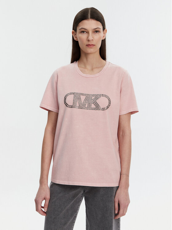 MICHAEL Michael Kors MICHAEL Michael Kors T-shirt MS551SC491 Rosa Regular Fit