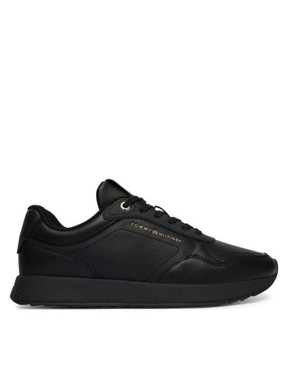 Tommy Hilfiger Laisvalaikio batai Tommy Hilfiger Retro Runner FW0FW09411 Juoda