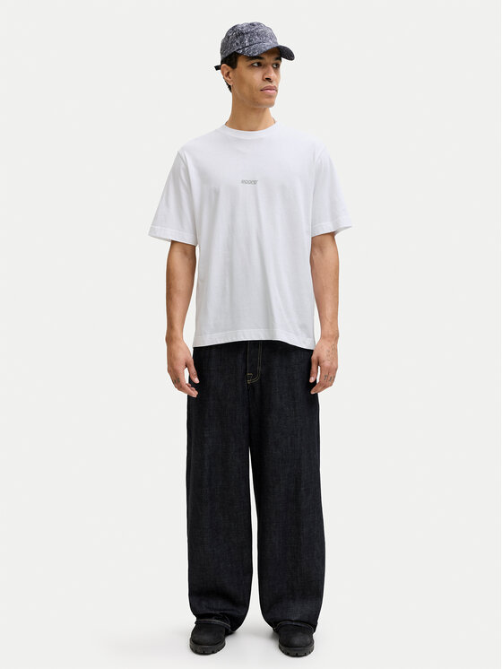 Jack & Jones Jack & Jones Camiseta Club 12289842 Blanco Relaxed Fit