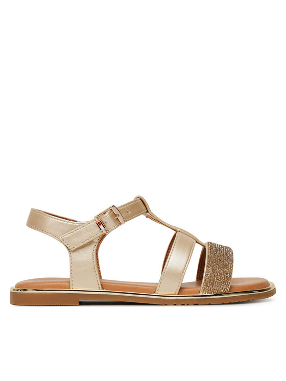 Tommy Hilfiger Szandál Tommy Hilfiger T3A2-33781-1372 M Arany