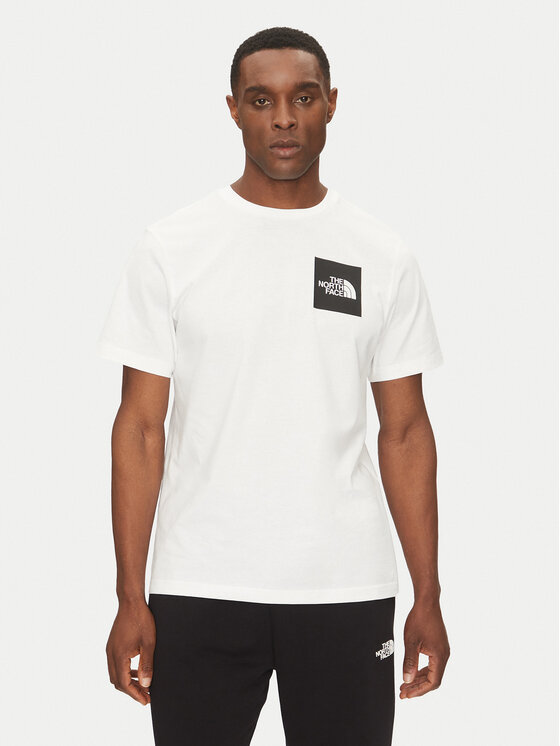 The North Face The North Face T-shirt Fine NF0A8A6M Bijela Regular Fit