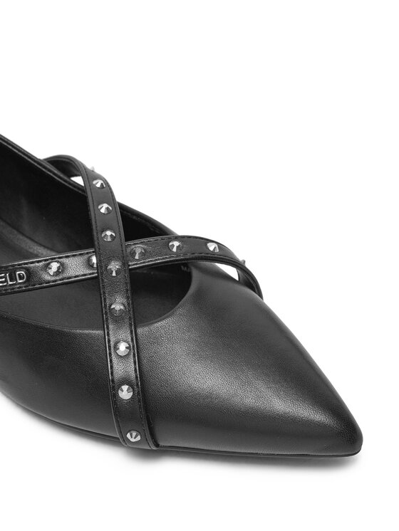 KARL LAGERFELD Baleríny KARL LAGERFELD Kerrie KL40155 Černá