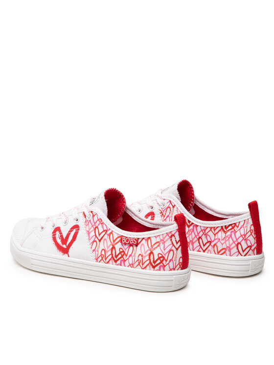 Skechers Scarpe da ginnastica Skechers All Corazon 113952/WRPK Bianco