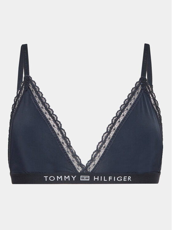 Tommy Hilfiger Tommy Hilfiger Bralette melltartó UW0UW04242 Sötétkék