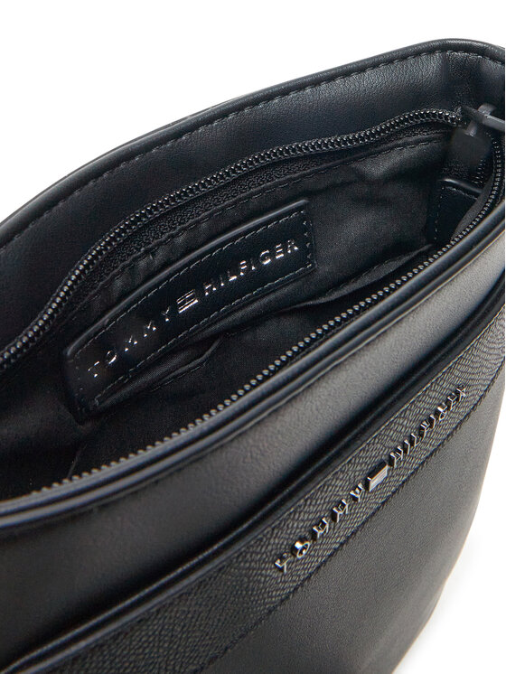 Tommy Hilfiger Somiņa Tommy Hilfiger Th Corp Mini Crossover AM0AM13225 Melns