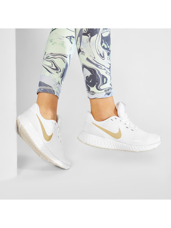 Nike Bėgimo batai Nike Revolution 5 BQ3207 108 Balta
