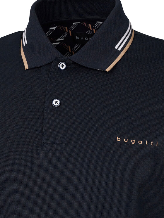 Bugatti Bugatti Polo 8150-75031C Azul marino Regular Fit
