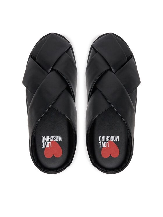 LOVE MOSCHINO Снікерcи LOVE MOSCHINO JA15555G0MIE0000 Чорний