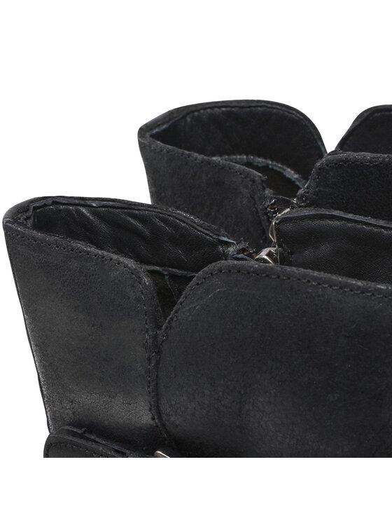 Geox Bokacsizma Geox D Catria F D26LQF 07743 C9999 Fekete