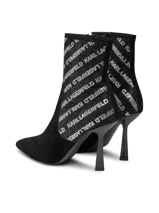 KARL LAGERFELD Čizme KARL LAGERFELD KL31354 Crna