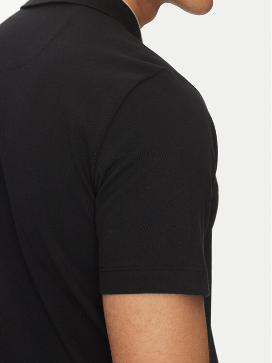 Guess Guess Поло M5GP60 K7O64 Чорний Slim Fit
