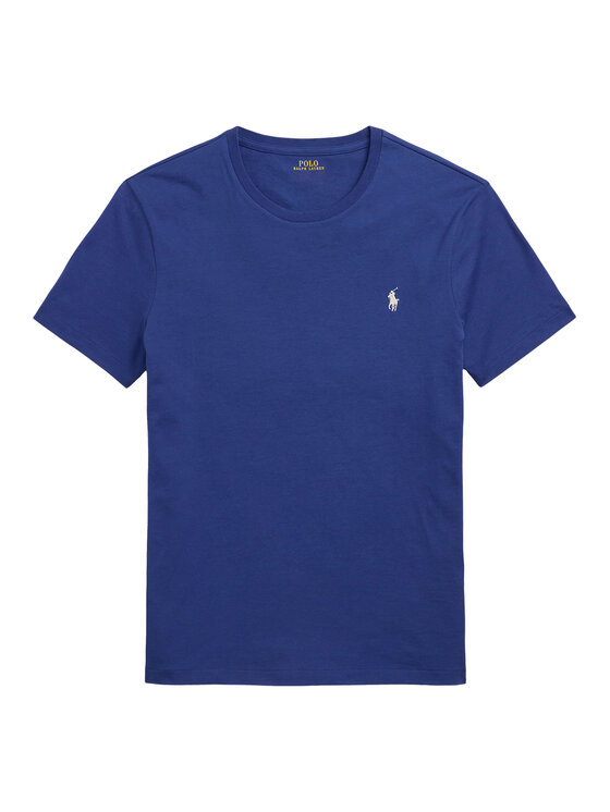 Polo Ralph Lauren Polo Ralph Lauren Marškinėliai 710671438427 Mėlyna Custom Slim Fit