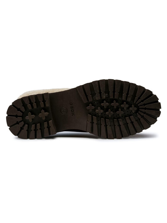 Geox Polokozačky Geox D Iridea M D04HRM 02246 C6001 Hnědá
