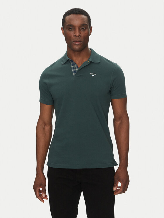 Barbour Barbour Поло Tartan MML0012GN89 Зелений Regular Fit