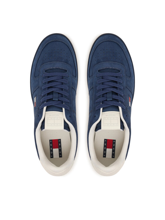 Tommy Jeans Sneakers Tommy Jeans Tommy Jeans Low Suede Runner EM0EM01800 Bleumarin