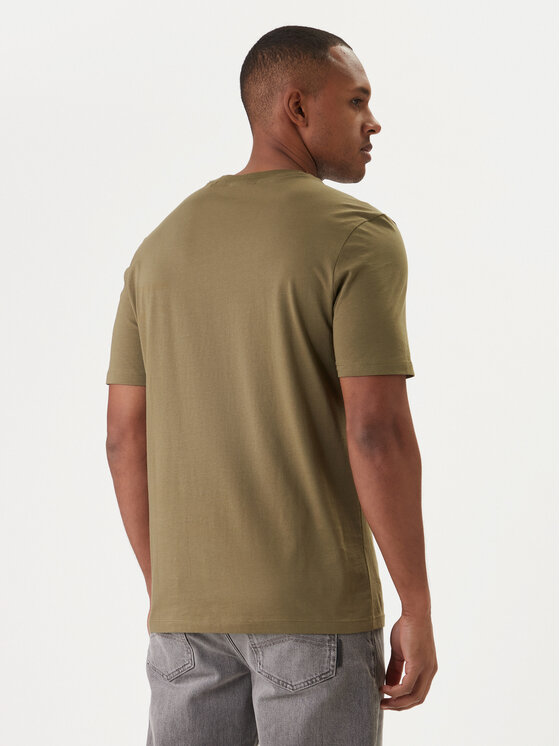 HUGO HUGO Camiseta Dero222 50466158 Caqui Regular Fit