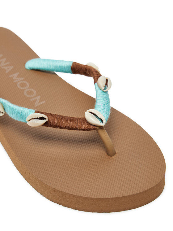 Banana Moon Žabky Banana Moon Nilulu Seaside Hnedá