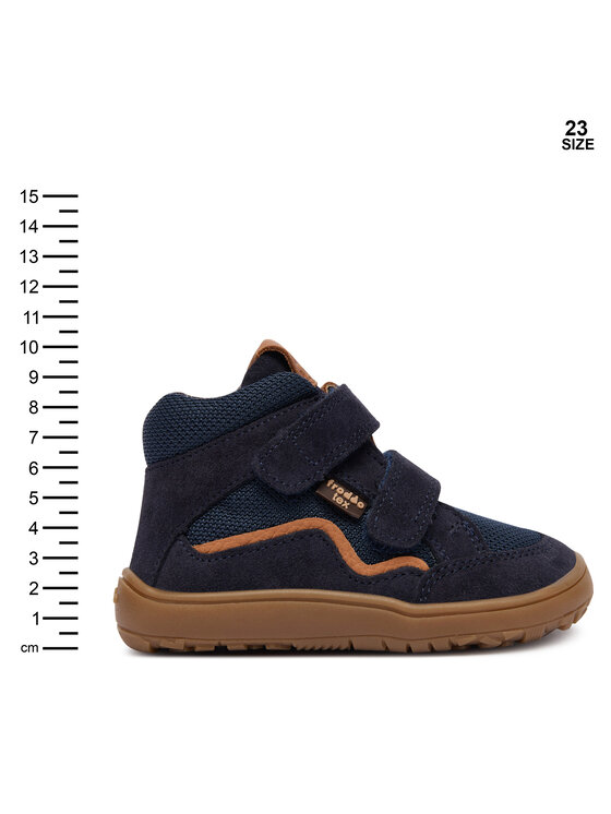 Froddo Kotníková obuv Froddo Barefoot Tex Autumn G3110266 M Tmavomodrá