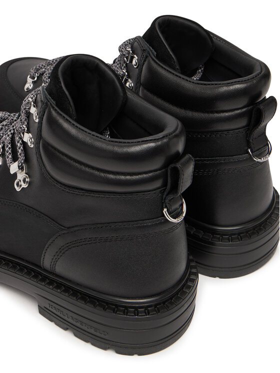 KARL LAGERFELD Черевики туристичні KARL LAGERFELD Miles KL10245 Чорний