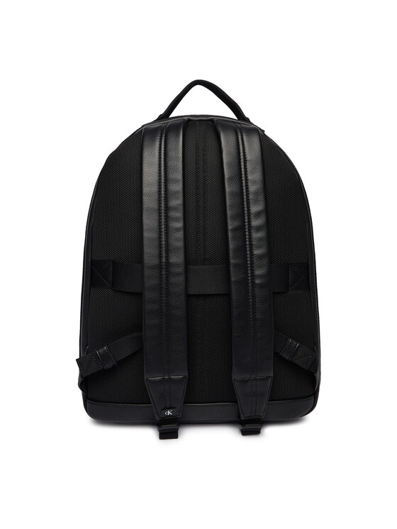 Calvin Klein Mugursoma Calvin Klein Webbing Strap Round Backpack LV04D3282G Melns