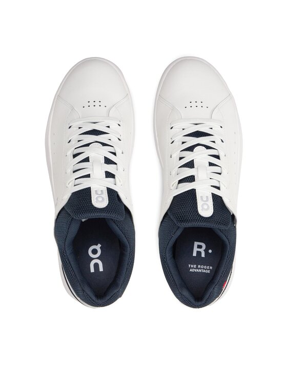 On Sneakersy On The Roger Advantage 3MD10640148 Biela