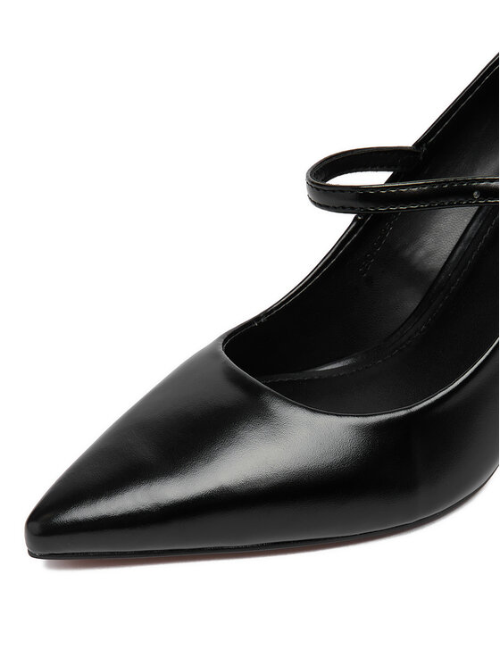Nine West Pantofi cu toc subțire Nine West CEO-CD25-321-1 Negru