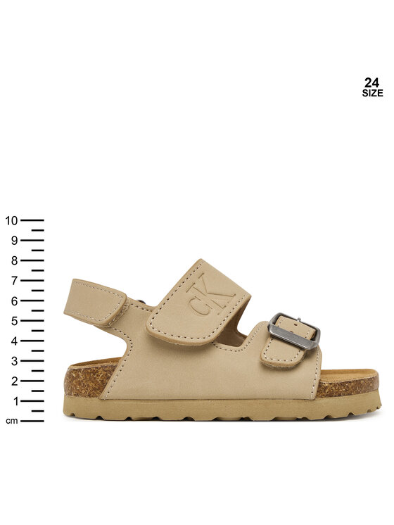 Calvin Klein Sandale Calvin Klein Velcro V3X2-83328-0315 M Bež