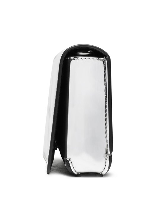 Calvin Klein Jeans Telefono dėklas Calvin Klein Jeans Sculpted Ew Flap Phone Cb Silver K60K610406 Sidabrinė