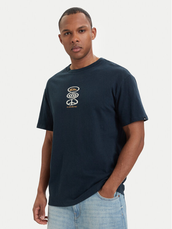 Quiksilver Quiksilver Camiseta Harmony Spiral EQYZT08304 Azul marino Regular Fit