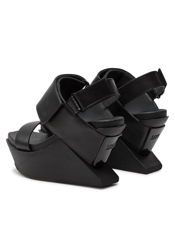 United Nude Szandál United Nude Delta Wedge Sandal 1041301162 Fekete