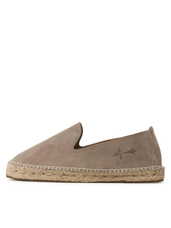 Manebi Espadryle Manebi Flat Espadrilles W 1.9 C0 W 1.9 Beżowy