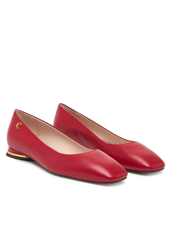Coccinelle Балеринки Coccinelle C-Everyday Smo E4 U1L 19 01 01 Червен