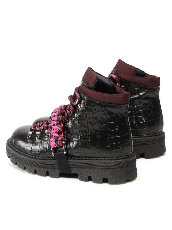 PINKO Туристически oбувки Pinko Zenzero Scarpa AI 22-23 BLKS1 1H2134 A07K Черен