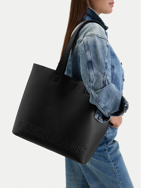 Guess Jeans Torebka Guess Jeans CWBEO-GUESS-B-010-09 Czarny