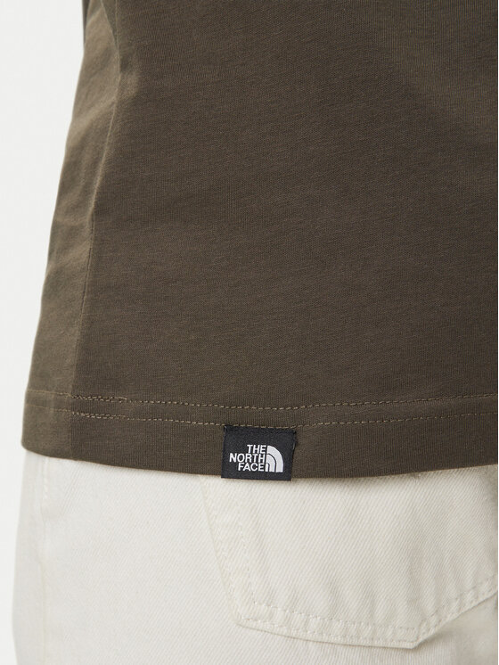 The North Face The North Face Camiseta Simple Dome NF0A87NG Marrón Regular Fit