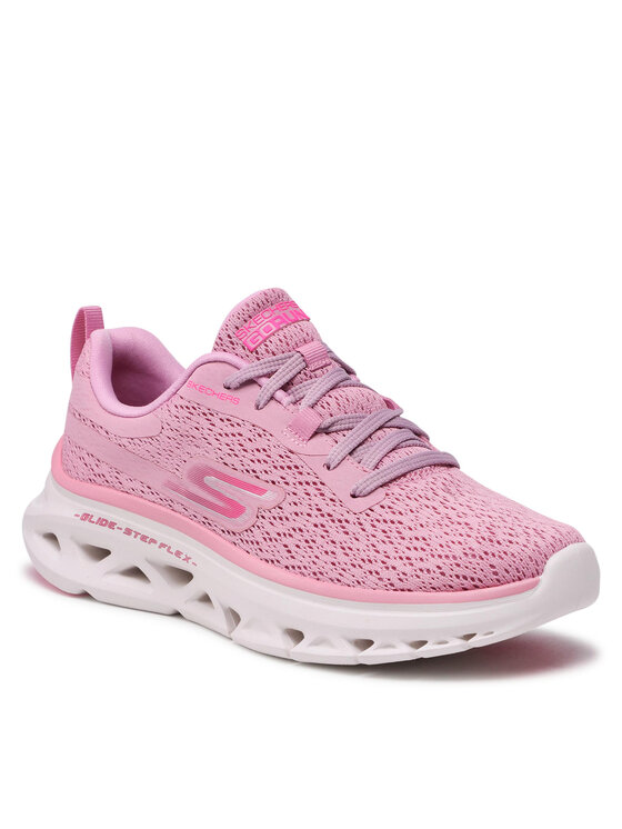 Skechers Маратонки за бягане Skechers Go Run Glide Step Flex 128890/PNK Розов