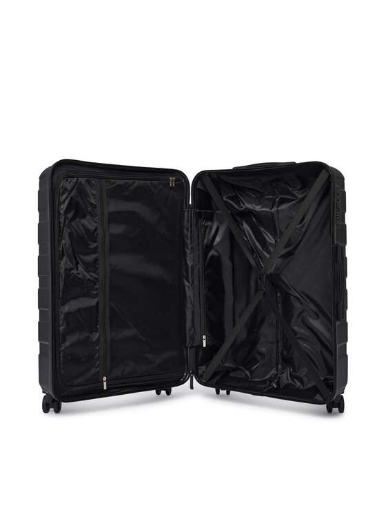 GINO ROSSI Velký kufr Gino Rossi GIN-L-001-05-BLACK Černá