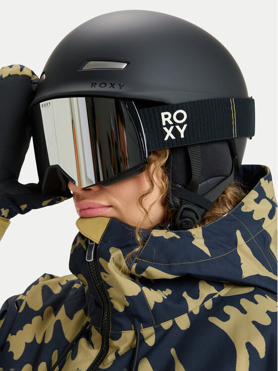 Roxy Окуляри для зимових видів спорту Roxy Wildlove ERJTG03251 Чорний