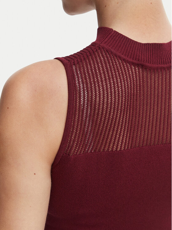 Morgan Morgan Top 252-MJULIE Guinda/burdeos Slim Fit