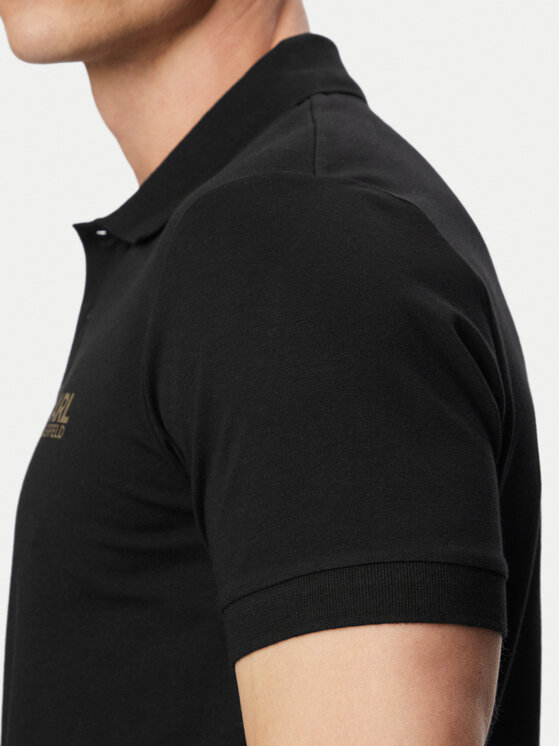 KARL LAGERFELD KARL LAGERFELD Polo marškinėliai 745780 500235 Juoda Regular Fit