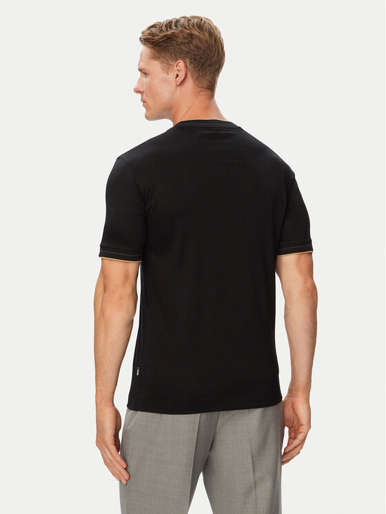 BOSS BOSS Camiseta H-Tessler 195 50565570 Negro Slim Fit