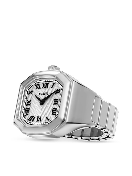 Fossil Годинник Fossil Watch Ring ES5482 Срібний
