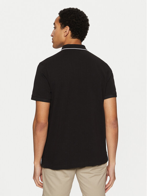 Calvin Klein Calvin Klein Pólóing K10K114141 Fekete Regular Fit