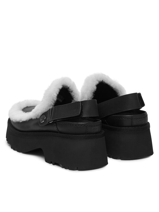 Ugg Шльопанці Ugg W Esmee Leather Clog 1171507 Чорний
